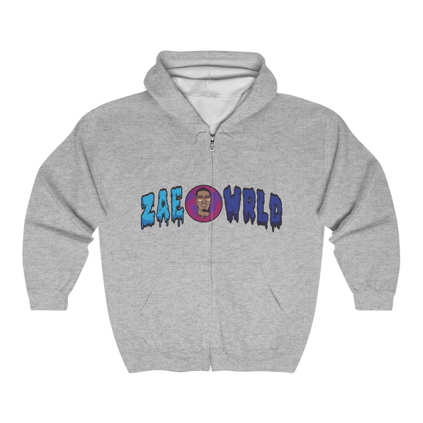 Unisex Heavy Blend™ Full Zip Hooded Sweatshirt