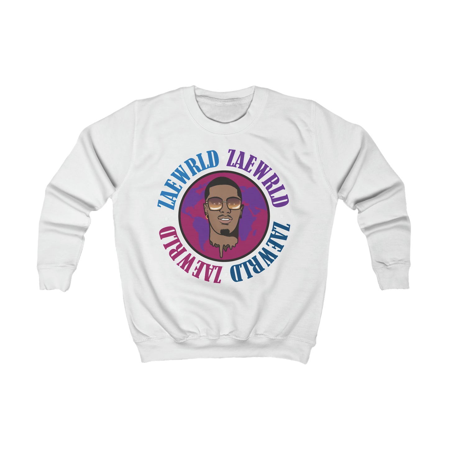 Zae Wrld Circle Youth Sweatshirt