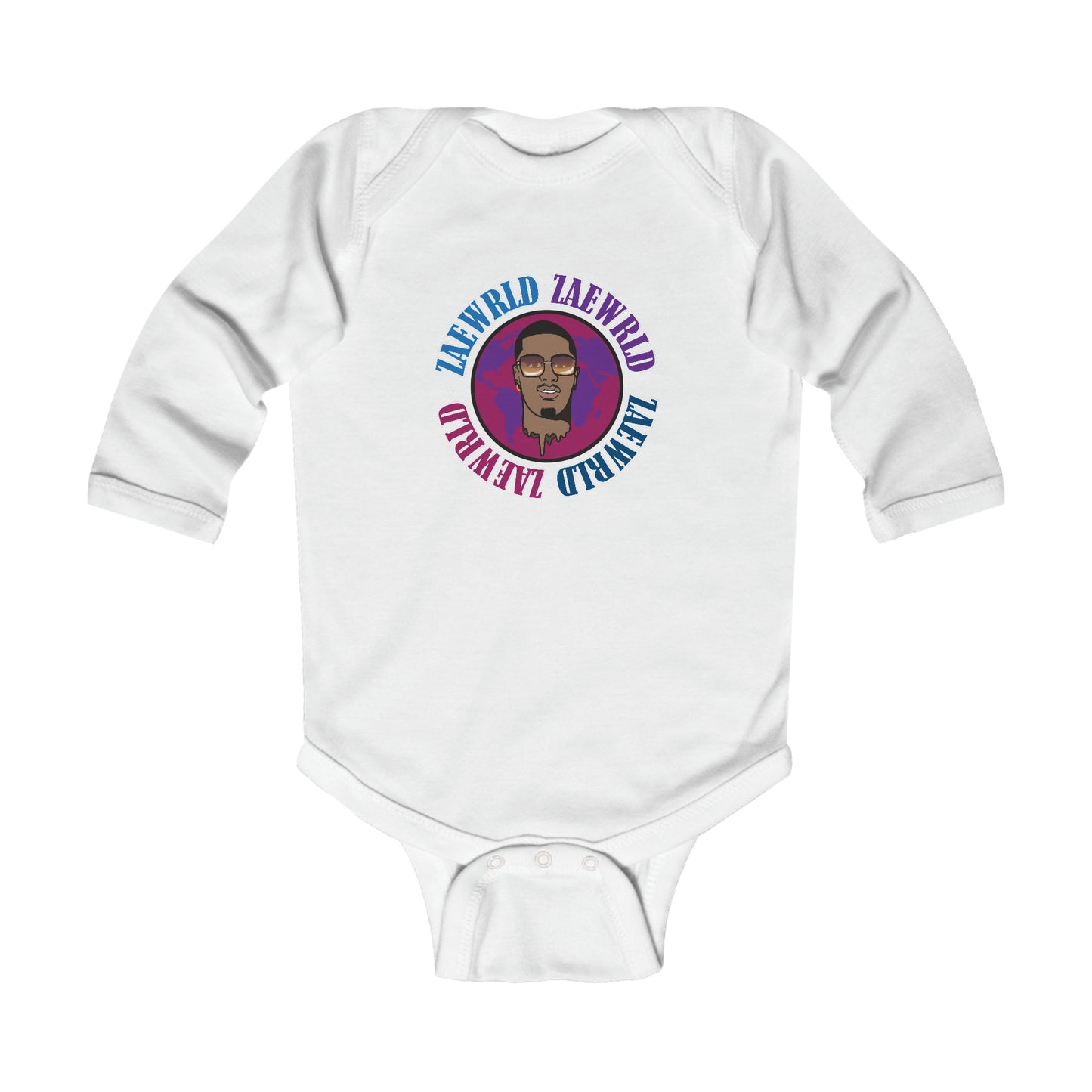 Zae Wrld Circle Infant Long sleve